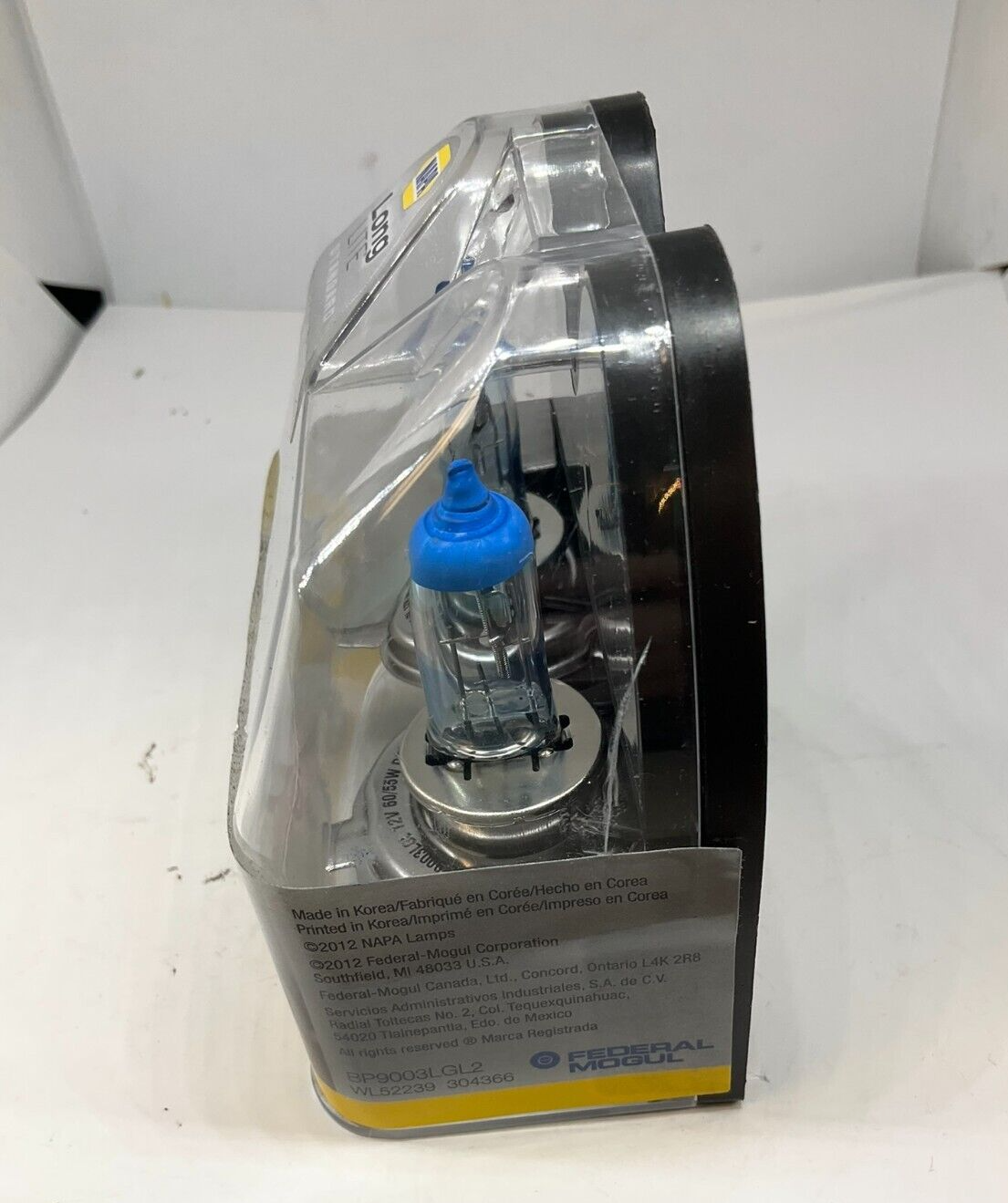 NAPA Headlight Standard Long Lite 2 Bulbs BP9003LGL2 12v for sale