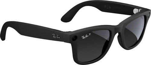 Ray-Ban Meta Wayfarer RW4008 - Matte Black/Polar Gradient Graphite Large VG - Bild 3 von 6