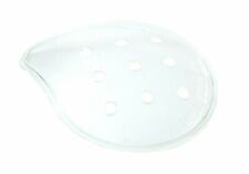 WHITE EYE SHIELDS (100) -- Eye Care shield- Polycarbonate - Universal 