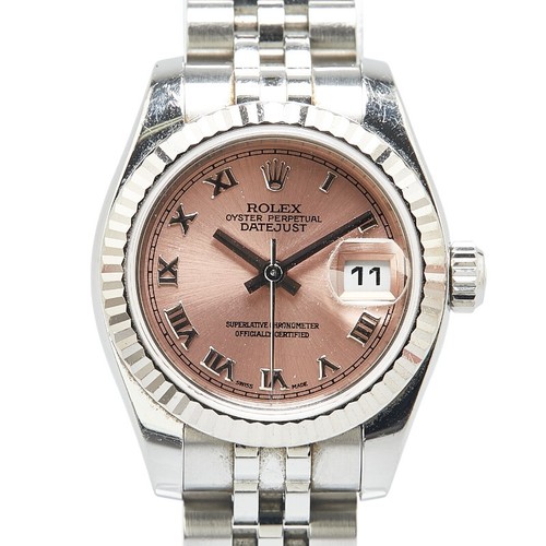 ROLEX Datejust Watches 179174 Mechanical Automatic pink dial Women 【Used】