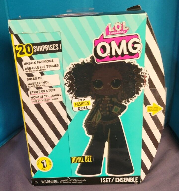 L.O.L. Surprise! O.M.G. Royal Bee Fashion Doll with 20 L.O.L. Surprise! O.M.G. Royal Bee Fashion Doll with 20