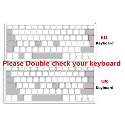 HRH Russian Language Silicone Keyboard Cover Skin for MacBook Air 13,for MacBook