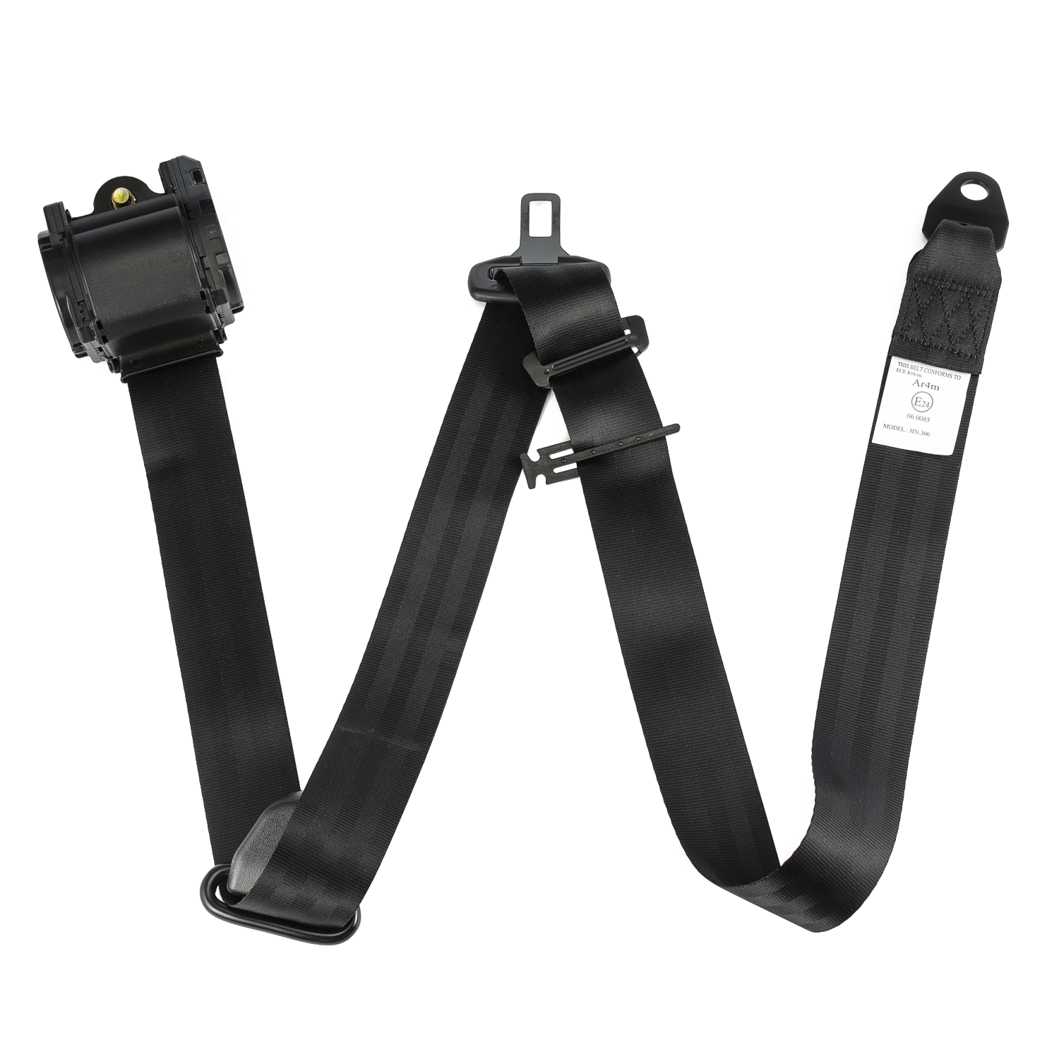 Universal 3 Point Inertia Seat Belts Retractable Car Safety Belt