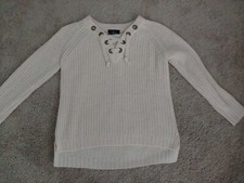 Girls It's Our Time Pink Heather Knit Sweater: size L