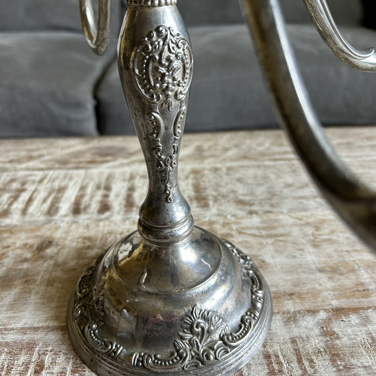 Vintage Godinger Silver Art Co. GSA5 Silver Plated Candelabra