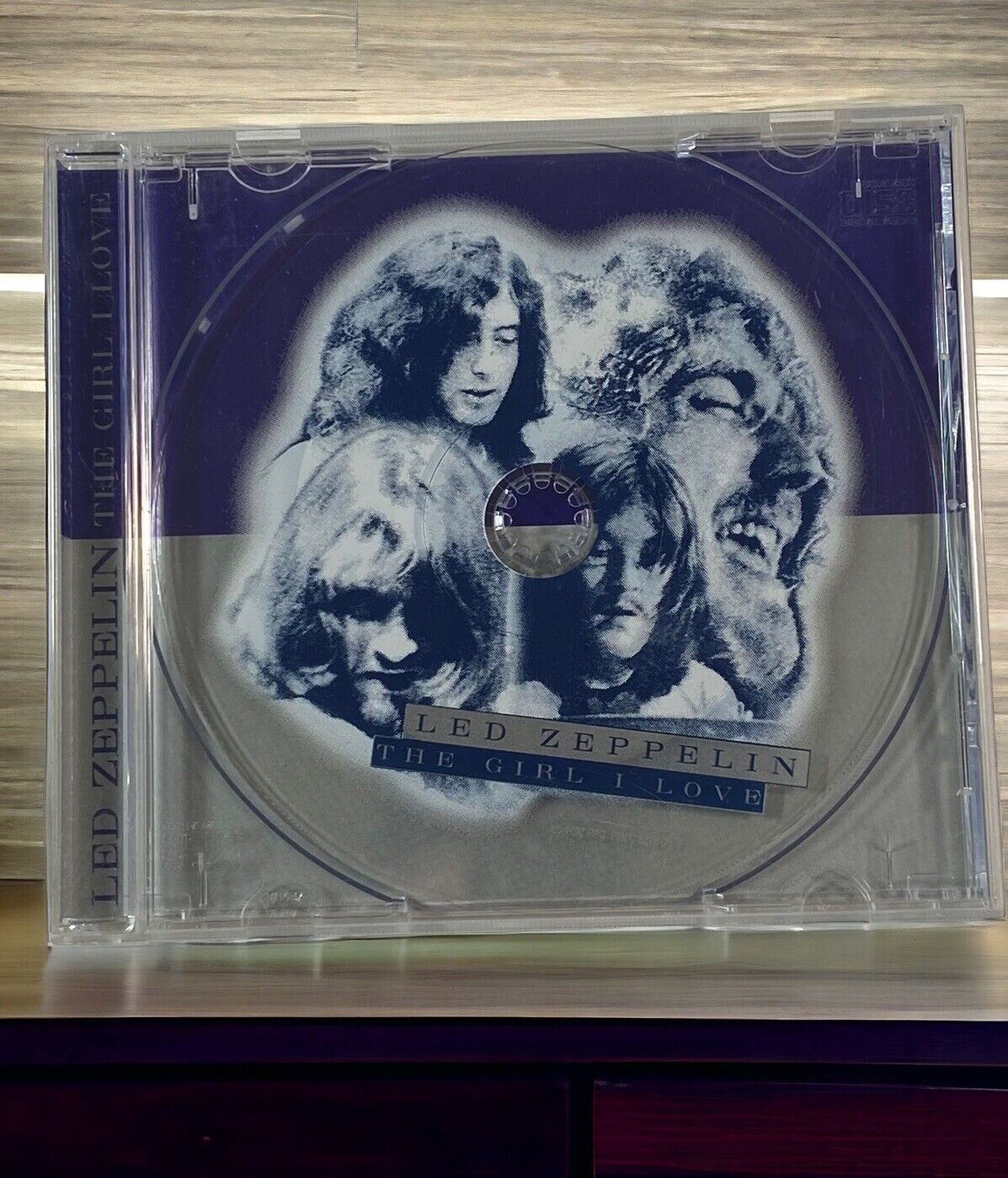 Led Zeppelin The Girl I Love 1997 Rock CD Promo Picture Disc Rare