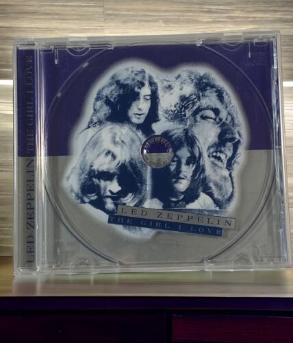 Led Zeppelin The Girl I Love 1997 CD rock promo disque photo rare - Photo 1/6