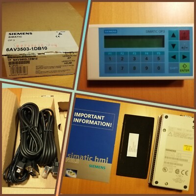 Siemens SIMATIC Operator Panel OP3 (6AV3503-1DB10)
