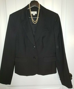 loft black blazer