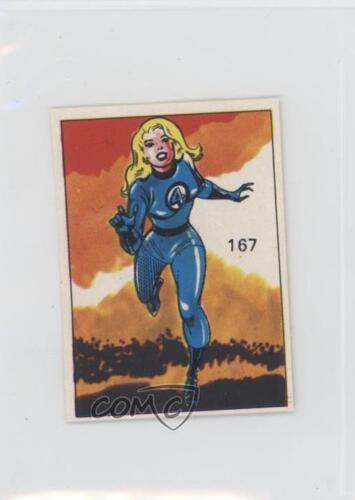 1980 Marvel Super Hero Stickers Venezuela Invisible Girl #167 0kb5 - Picture 1 of 3