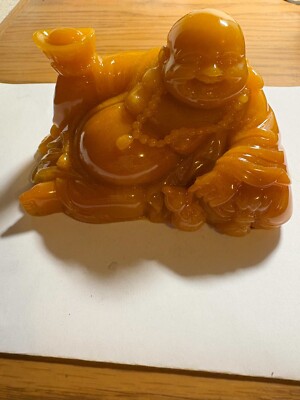Buddah Statue 4 1/2 inches long 3 inches tall