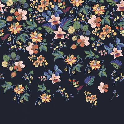 Eijffinger Tapete 392570 Carmen Falls Blüten Blumen Wandbild Paneele Vlies 