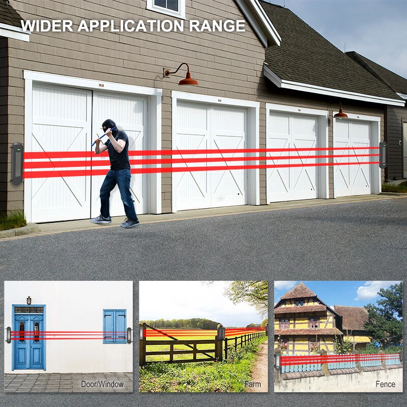 HTZSAFE Solar Wireless Driveway Alarm System- 1/2 Mile Long Transmission Range - image 4 of 4