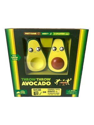 Throw Throw Avocado A Dodgeball Kartenspiel Partyspiel Sehr guter Zustand