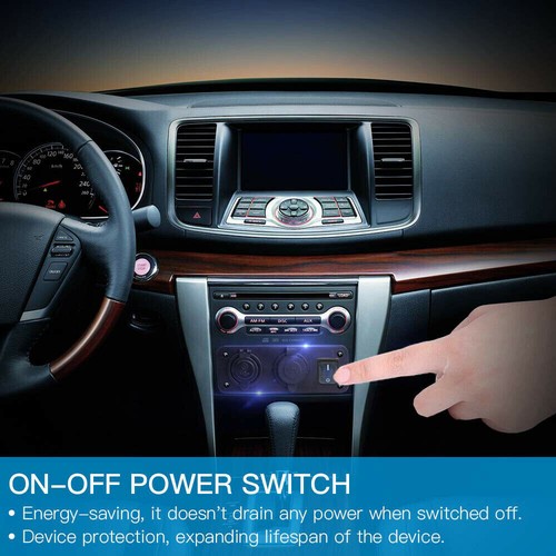 12V-24V Power Socket Plug Panel Car Boat Truck Outlet Mount Dual USB Charger AU - Photo 2 sur 6