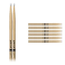 6 Pairs ProMark 5A Nylon Oval Tip TX5AN Hickory Drumsticks Pro Mark