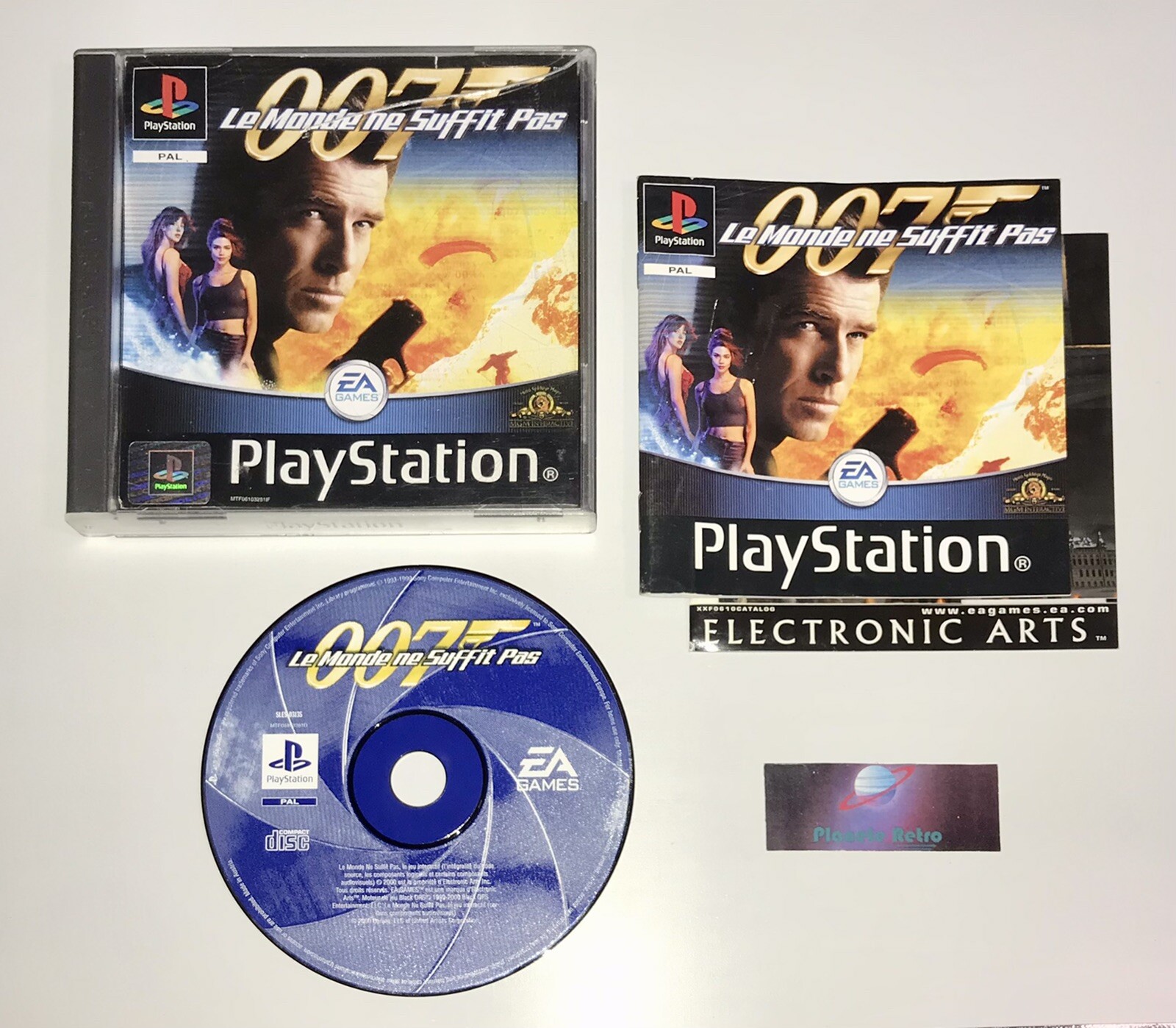 007 Le Monde Ne Suffit Pas - PS1 Complet Version Francaise PlayStation Sony