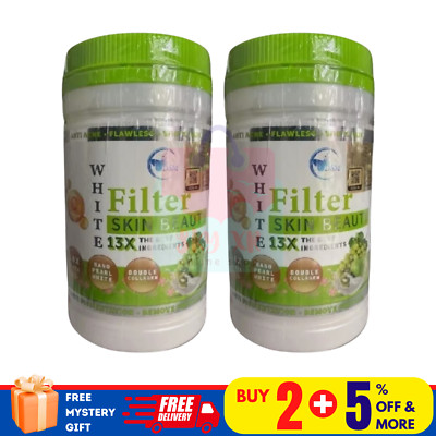2 x Phyto Filter White Skin Beauty Collagen Whitening Powder von DSM Fresh Stock