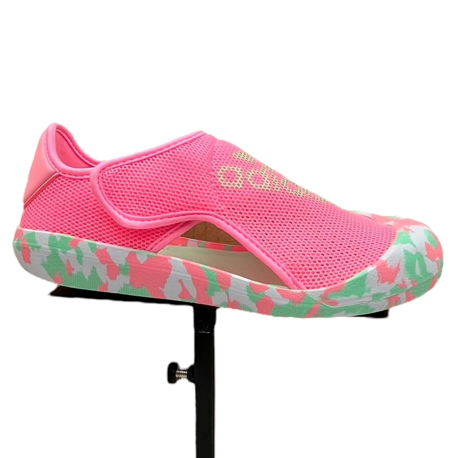 Sandali da acqua Adidas giovani ragazze taglia 1 anno rosa multi asciugatura rapida flessibili