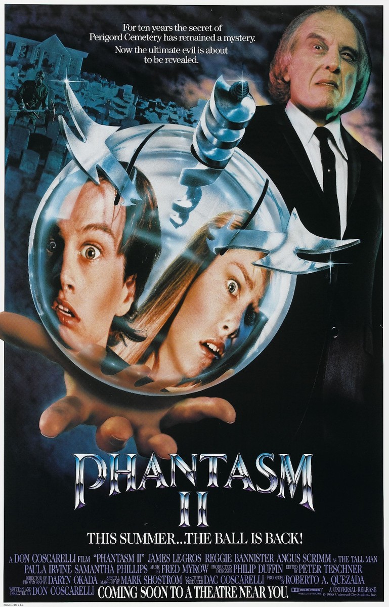 PHANTASM II 2 Movie Poster The Tall Man Horror | eBay