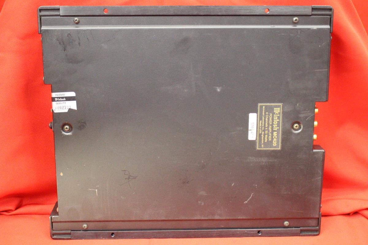 カーオーディオ McIntosh MC420 POWER AMPLIFIER McIntosh MC420 4 Channel Power Amplifier Car Audio Japan | eBay