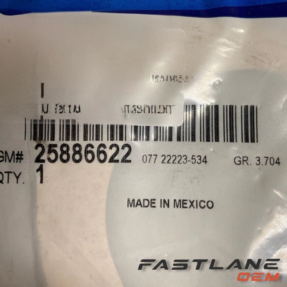 Junta de tubo inferior Cadillac SRX 2010-2011 nueva OEM 25886622 Foto 3 de 4