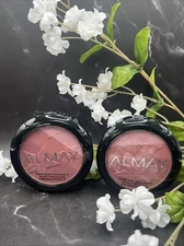Almay Revlon Powder Blush Stars 002 Nude/Mauve (2pcs) Full Size Sealed
