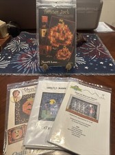 Halloween Lot Of 4 Patterns Quilt Patterns Elenor Burns, Need’l Love, Uncut