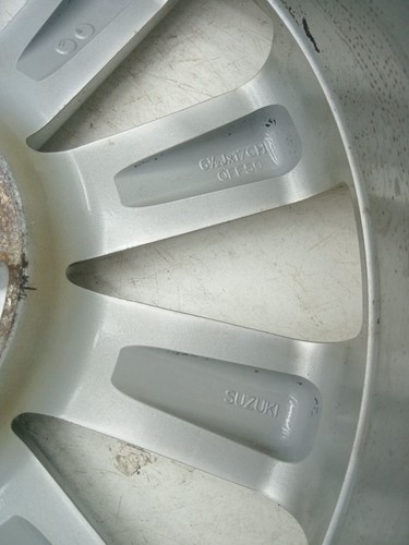 1 pezzo CERCHIO IN LEGA 17 POLLICI originale Suzuki Swift 6.5jx17 ET50 4289-1A - Foto 12 di 12
