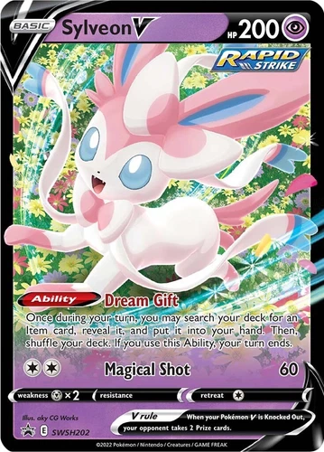 Sylveon V SWSH202 SWSH: Sword & Shield Promo Cards