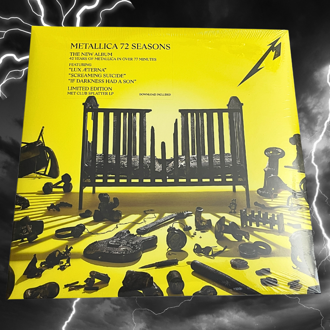 米2LP llica 72 Seasons BLCKND0551 Blackened /00520 Metallica - 72 Seasons LP 2023 Blackened – BLCKND055-1 EX/EX
