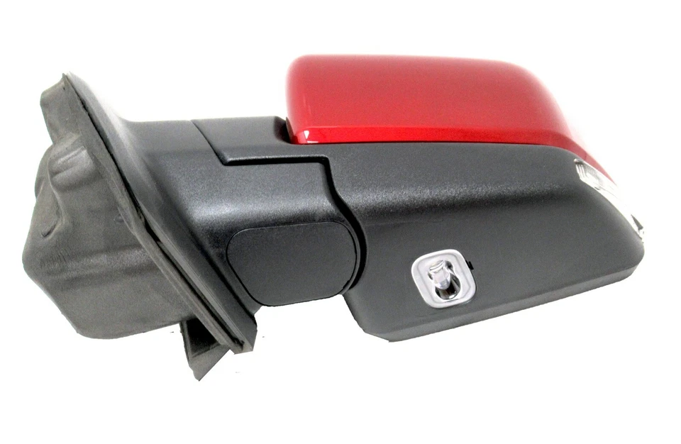 Espelho lateral KX5DST LH energia dobrável LED sinal poça rubi 2015 Ford F150 Pickup - Imagem 2 de 4