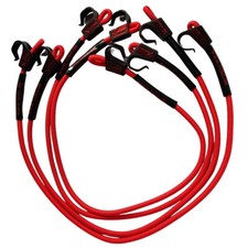 4x Spanngummi 80cm mit Haken toso Expander Sp...