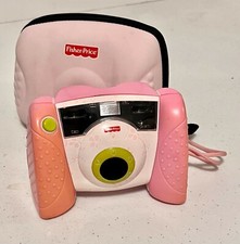 Kid Tough Digital Camera Pink Toy Flowers not Tested 2006 by Fisher Price