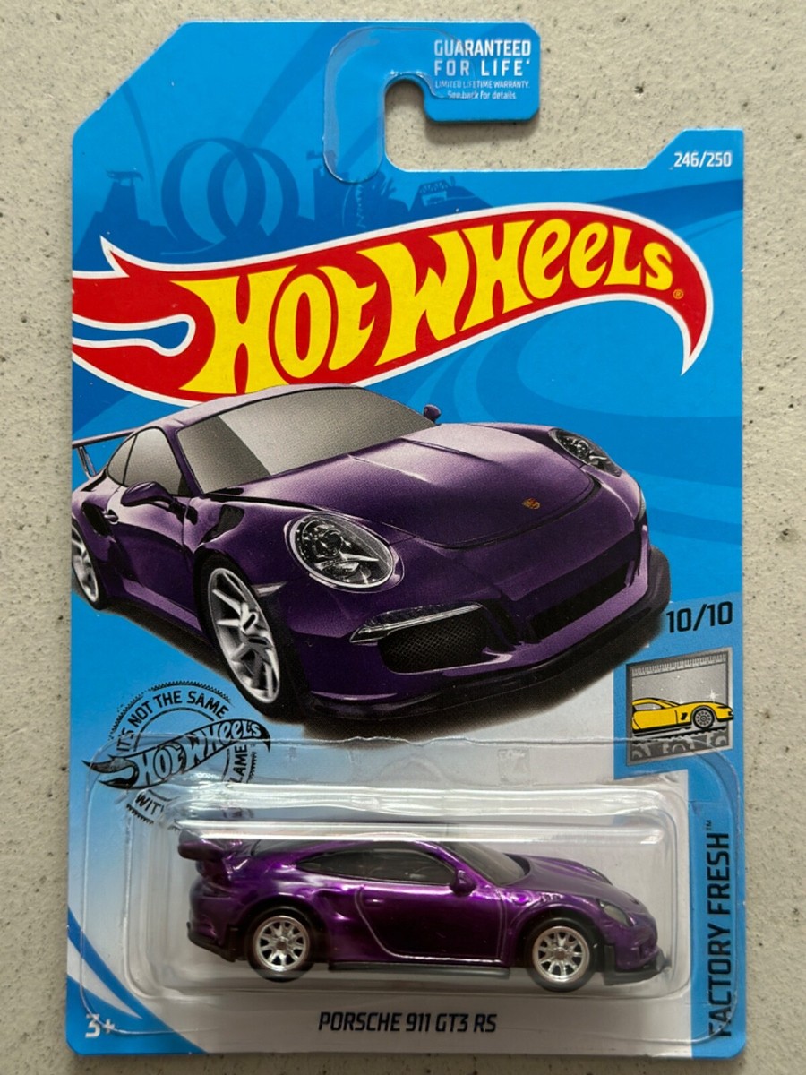2017 Hot Wheels PORSCHE 911 GT3 RS SUPER TREASURE HUNT
