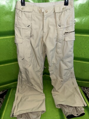 Burton Snowboard Pants Unisex Beige XS RN 87380 CA 26902 | eBay