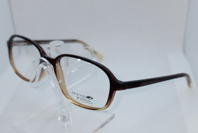 M'EYE GENERATION DILLON MEN'S EYEGLASSES 54-19-150 BROWN FADE W/ SOFT CASE