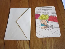 Vintage Ziggy Birthday Card 1980s American Greetings Humor Collectible