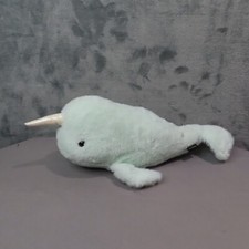 FAO Schwarz Adopt A Pet Enchanted Narwhal Plush Mint Green 18" Stuffed Animal