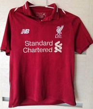 New Balance LFC Liverpool Soccer Football Shirt Jersey Kids 140-146cm 11 Year