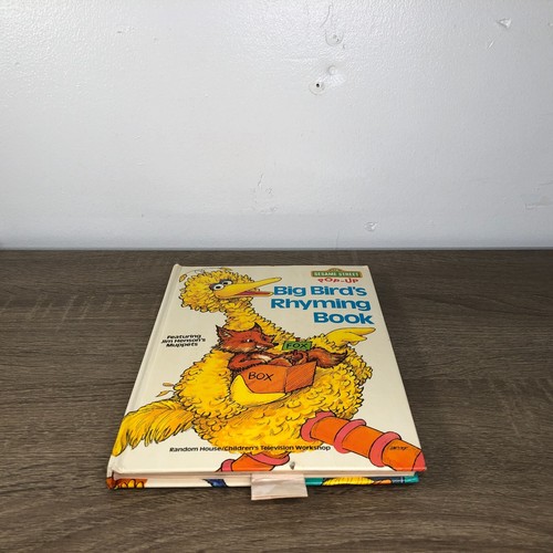 Sesame Street Big Birds Rhyming Book Pop Up Storybook 1979 Vintage Some Damage - Picture 8 of 24
