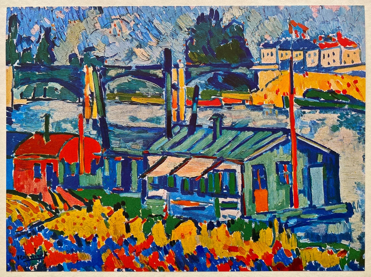 Maurice de Vlaminck 野兽派艺术印刷品| eBay