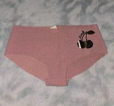 Rare 2018 Victoria's Secret Pink Hipster "Cherries" Size Med NWT