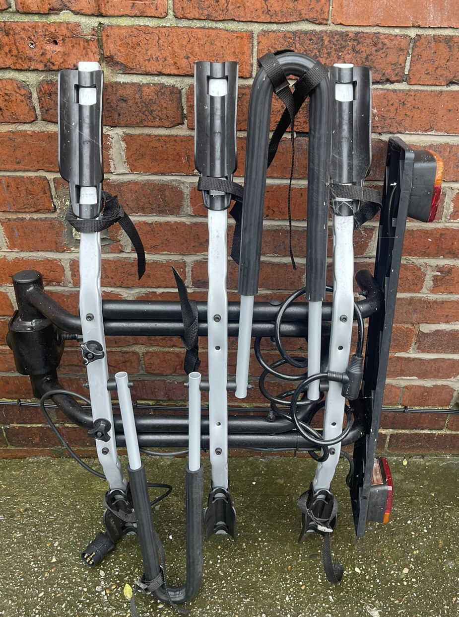 Thule 3 Tow Bar Bike Rack In Excellent Condition. Used Once. eBay
