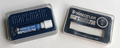 Vintage STAEDTLER Marsmatic 750 Technical Pen NOS .35 Nib Point Germany