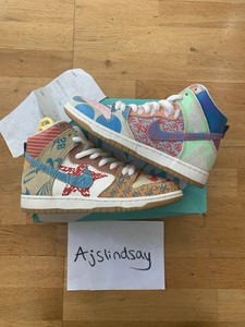 nike sb dunk high thomas campbell what the dunk