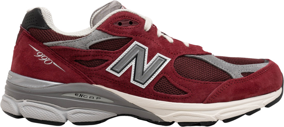New Balance Teddy Santis x 990v3 Made in USA Scarlet Marblehead - 1 of 7