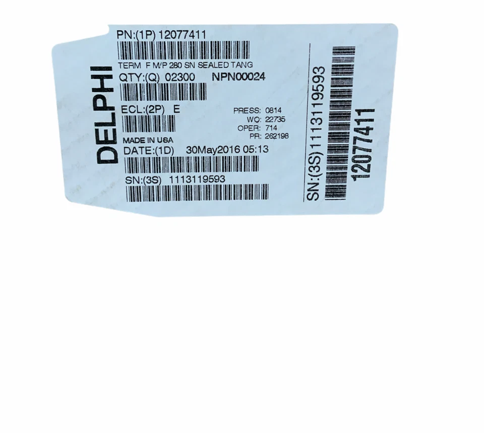 APTIV Delphi Metri-Pack 280 Series Female Terminal 18-16 GA (REEL OF 2300) - Image 3 of 3