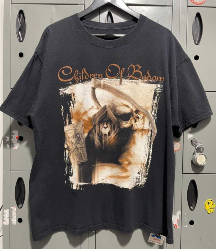 Children of Bodom Band Unisex Cotton T Shirt Full Size S-5XL - Afbeelding 1 van 4