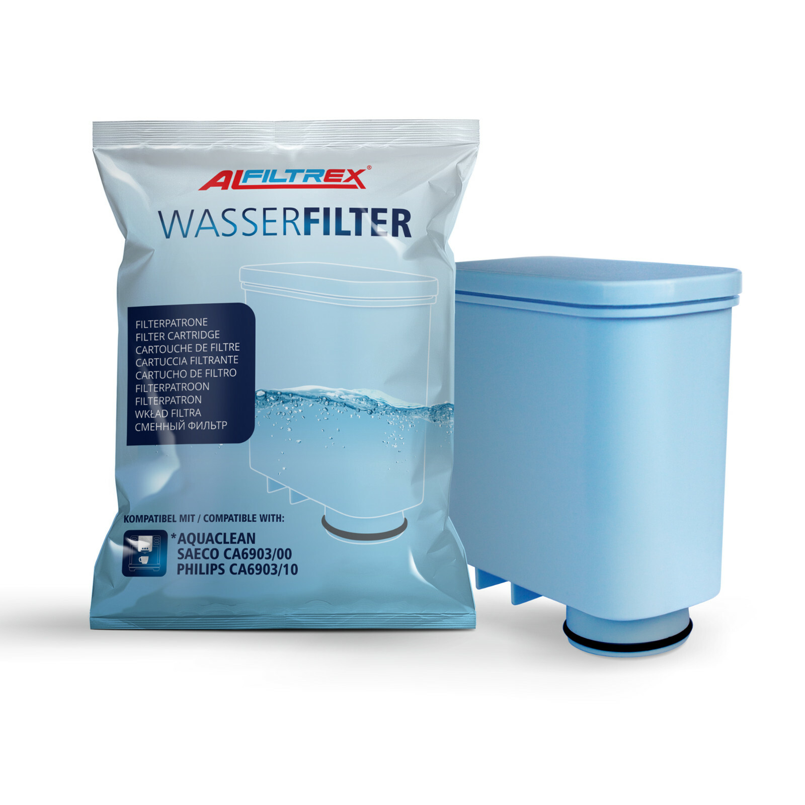 6 Wasserfilter kompatibel AquaClean Saeco CA6903/00 Baristo Philips